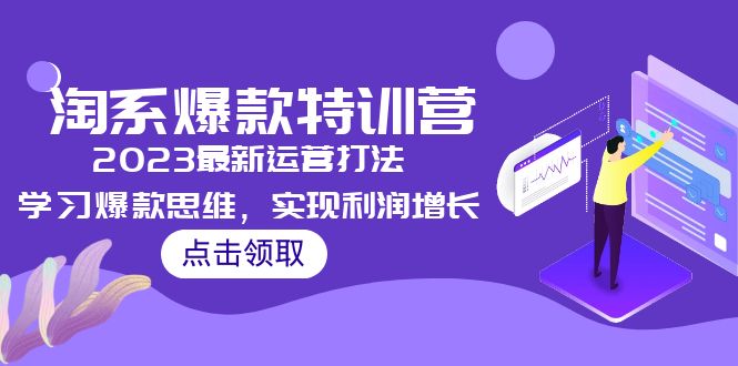 2023淘系爆款特训营，2023最新运营打法，学习爆款思维，实现利润增长-寒山客