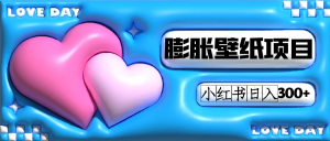 小红书膨胀壁纸项目玩法,女生最爱的壁纸,0门槛新手也可操作日入300+-寒山客