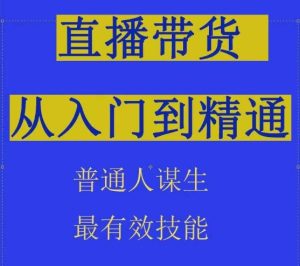 2024抖音直播带货直播间拆解抖运营从入门到精通，普通人谋生最有效技能-寒山客