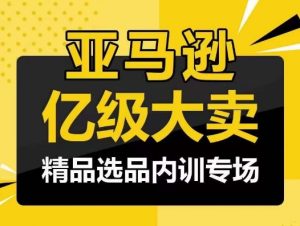 亚马逊亿级大卖-精品选品内训专场,亿级卖家分享选品成功之道-寒山客