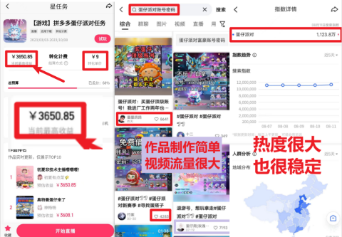 靠蛋仔派对日入3600+,会截图就能做,保姆式教学 无脑操作(教程+资料)插图 靠蛋仔派对日入3600+,会截图就能做,保姆式教学 无脑操作(教程+资料)插图