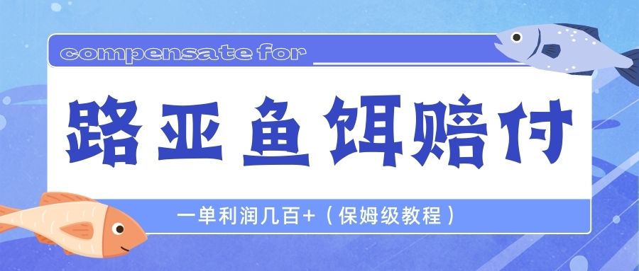 最新路亚鱼饵打假赔付玩法，一单利润几百+（保姆级教程）-寒衣客