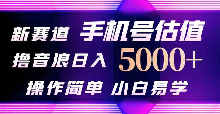 （10154期）抖音不出境直播【手机号估值】最新撸音浪，日入5000+，简单易学，适合…-寒衣客