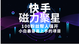 (10648期)小白最容易上手的项目!售卖磁力聚星开通码,一单20,一天十几单,轻松…-寒山客