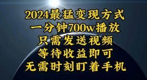 (10652期)一分钟700W播放,暴力变现,轻松实现日入3000K月入10W-寒山客