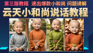 云天小和尚会说话，7天万粉（第3版教程）-寒山客