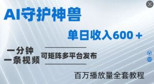 制作各省守护神,100多W播放量的视频只需要1分钟就能完成【揭秘】-寒山客