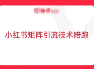 小红书矩阵引流技术,教大家玩转小红书流量-寒山客