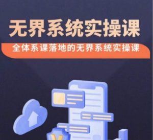 无界系统实操课【38节完整版】,全体系落地无界改版后选择、出价、高投产做付费引流-寒山客