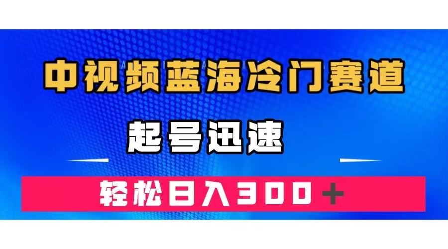 中视频蓝海冷门赛道，韩国视频奇闻解说，起号迅速，日入300＋-寒衣客