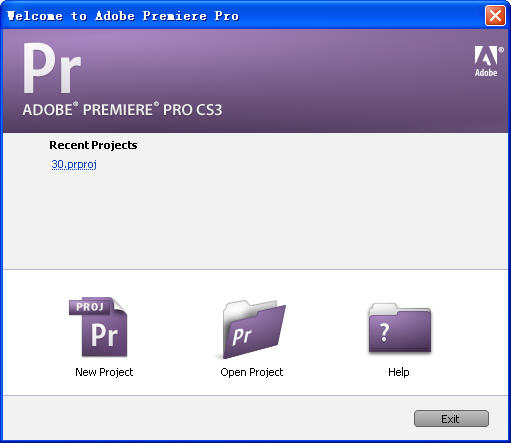Adobe Premiere Pro CS3中文版 v31.0插图1 Adobe Premiere Pro CS3中文版 v31.0插图1