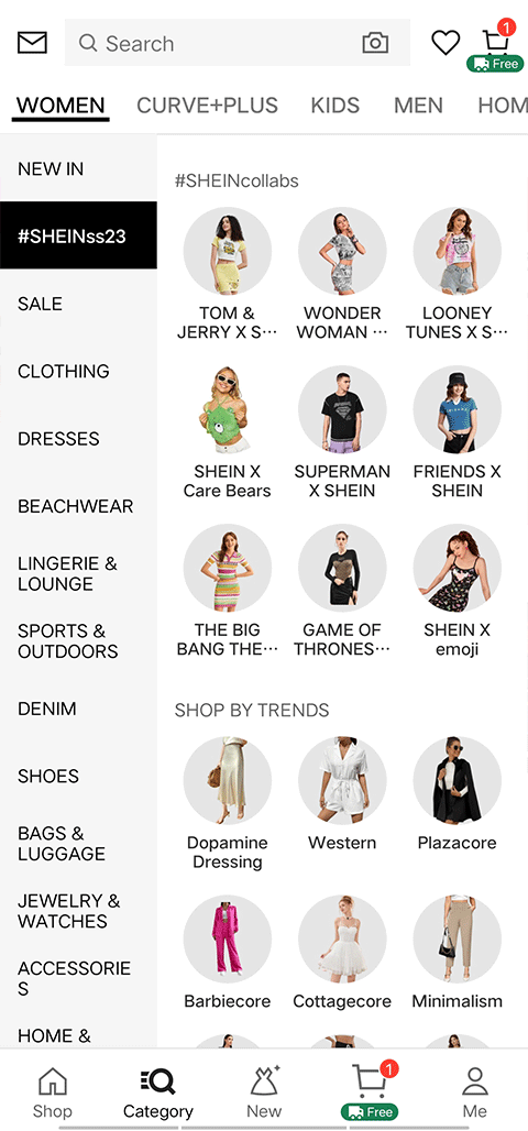 SHEIN跨境电商平台app v11.8.3安卓版插图1