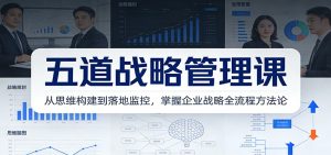五道战略管理课：从思维构建到落地监控，掌握企业战略全流程方法论