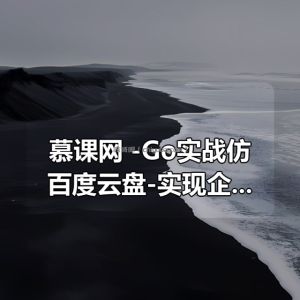 慕课网 -Go实战仿百度云盘-实现企业级分布式云存储系统