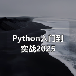 Python入门到实战2025（融合AI智能编程）