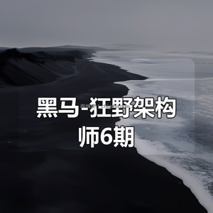 黑马-狂野架构师6期