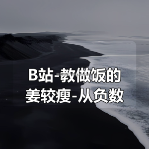 B站付费课程-教做饭的姜较瘦-从负数到90分的厨艺课