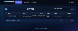 2026最新彩虹外链云盘系统 全新UI美化版