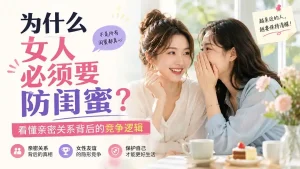 付费文章：为什么女人必须要防闺蜜？看懂亲密关系背后的竞争逻辑