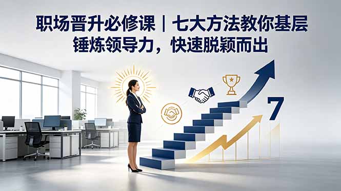 付费文章：职场晋升必修课｜七大方法教你基层锤炼领导力，快速脱颖而出