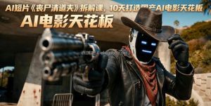 AI短片《丧尸清道夫》拆解课，10天打造国产AI电影天花板
