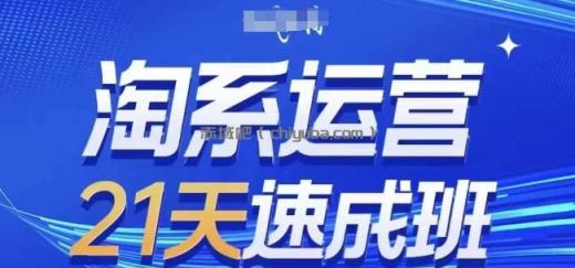 淘系运营21天速成班，0基础轻松搞定淘系运营，不做假把式，快速复制落地(更新26年5月)