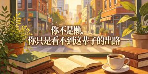 付费文章：你不是懒，你只是看不到这辈子的出路