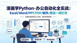 漫画学Python·办公自动化全实战：Excel/Word/PPT/PDF/邮件/爬虫一网打尽