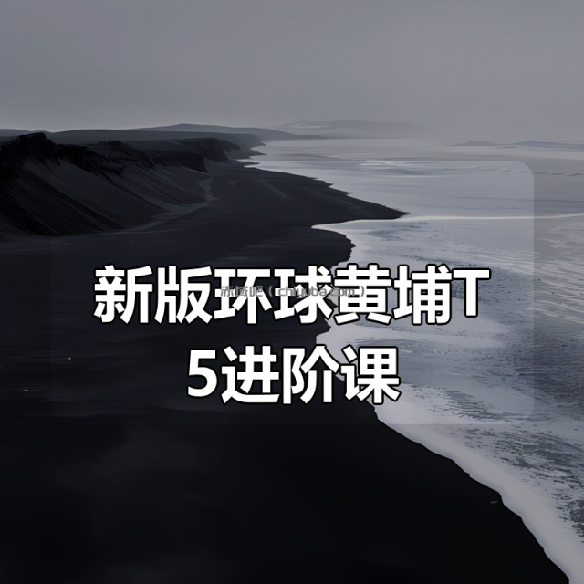 新版环球黄埔T5进阶课