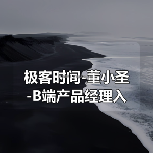 极客时间-董小圣-B端产品经理入门课（完结）