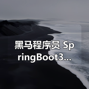 黑马程序员 SpringBoot3+Vue3全套教程