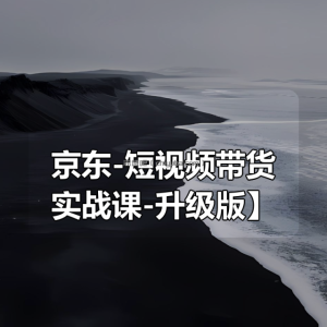 【京东-短视频带货实战课-升级版】