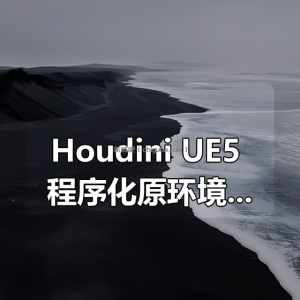 Houdini UE5 程序化原环境虚幻5 Houdini Procedural Environment