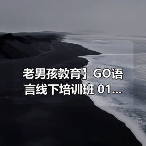 【老男孩教育】GO语言线下培训班 01期 -带源码课件