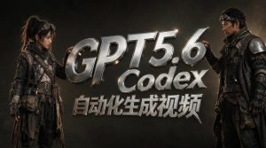 GPT5.6+Codex自动化生成视频全流程实战，从提示词设计、角色设定、封面海报，到视频生成思路与自动化工作流