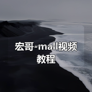 宏哥-mall视频教程
