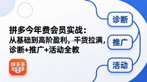 拼多多年费会员实战(更新26年4月24