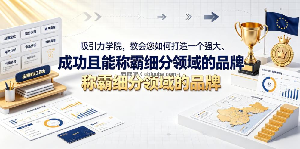 吸引力学院，教会您如何打造一个强大、成功且能称霸细分领域的品牌！【原创双语字幕】