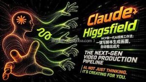 Claude+Higgsfield MCP新一代AI视频工作流：一键写脚本生成画面，自动输出成片