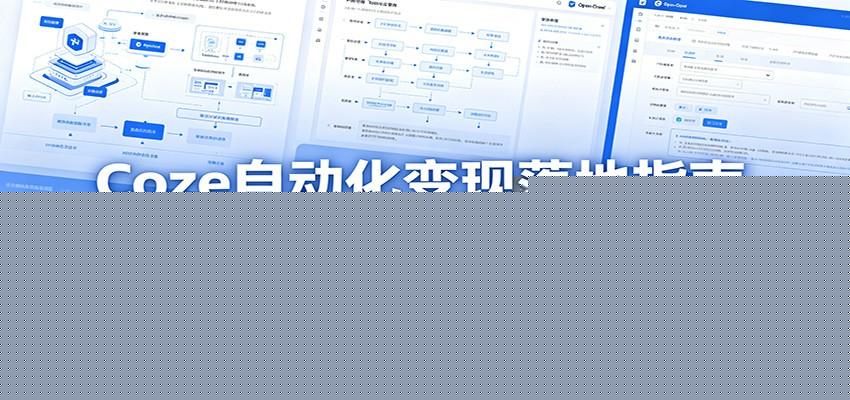 Coze自动化变现落地指南：各类商用智能体从零搭建，OpenClaw对接飞书实现办公提效