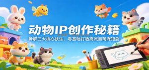 动物IP创作秘籍：拆解三大核心技法，零基础打造高流量萌宠短剧