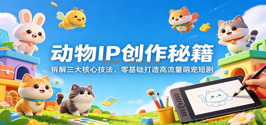 动物IP创作秘籍:拆解三大核心技法,零基础打造高流量萌宠短剧