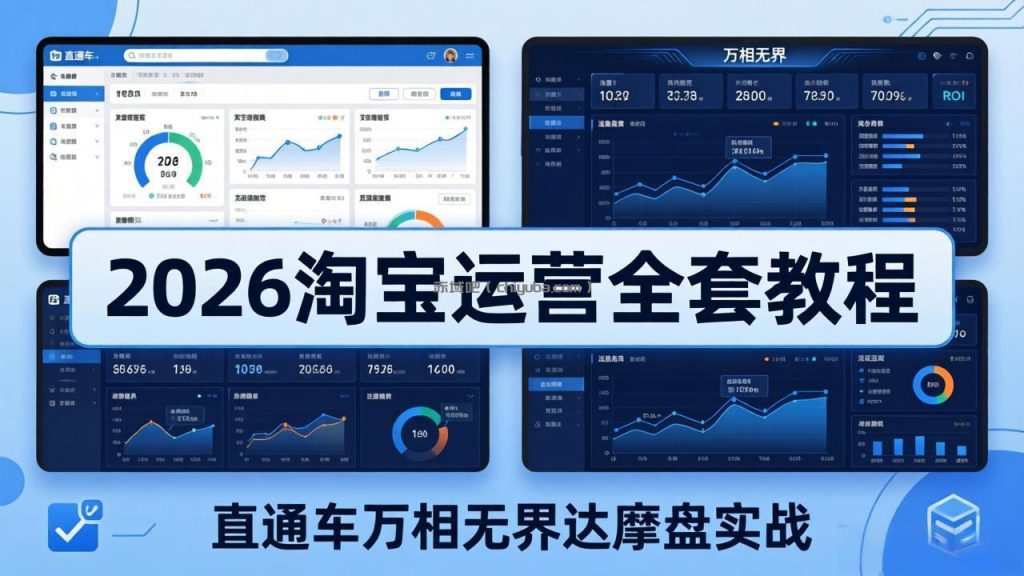 2026淘宝运营全套教程(更新5月3日