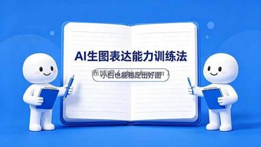 AI生图不是做漂亮图，而是表达能力。这套方法让小白也能稳定出好图