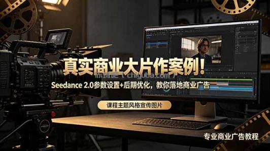 真实商业大片作案例！Seedance 2.0参数设置+后期优化，教你落地商业广告