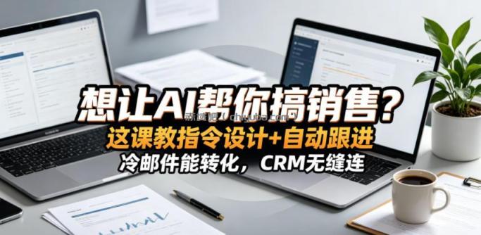 想让AI帮你搞销售？这课教指令设计+自动跟进，冷邮件能转化，CRM无缝连！【原创双语字幕】