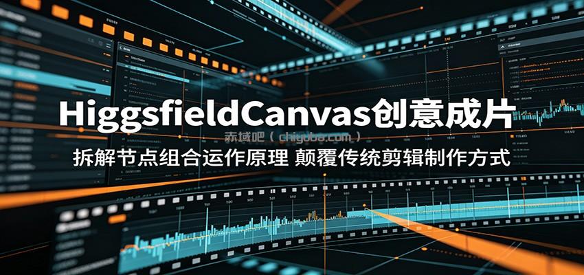 HiggsfieldCanvas创意成片：拆解节点组合运作原理，颠覆传统剪辑制作方式