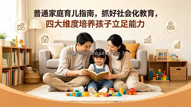 付费文章：普通家庭育儿指南，抓好社会化教育，四大维度培养孩子立足能力