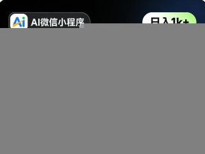AI微信小程序变现项目，完全不会编程也能做，带你从0到1，日入1k+，真正的睡后收入(完结)