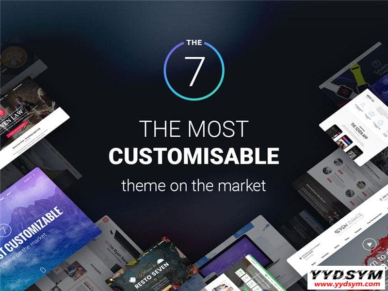 WordPress强大多功能主题模板The7 v9.16.0